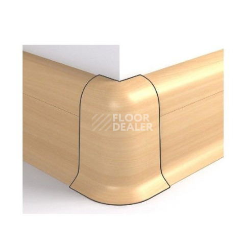Плинтус Плинтус Ideal Comfort 55mm Угол наружный под цвет к плинтусу Ideal фото 1 | FLOORDEALER